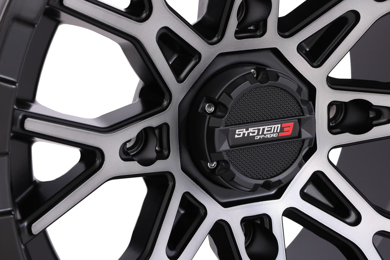 System 3 ST6 Wheel 14X7 4+3 (+10MM) 4/156 Matte Dark Tint