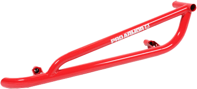 Pro Armor Tube Rock Sliders Red Polaris
