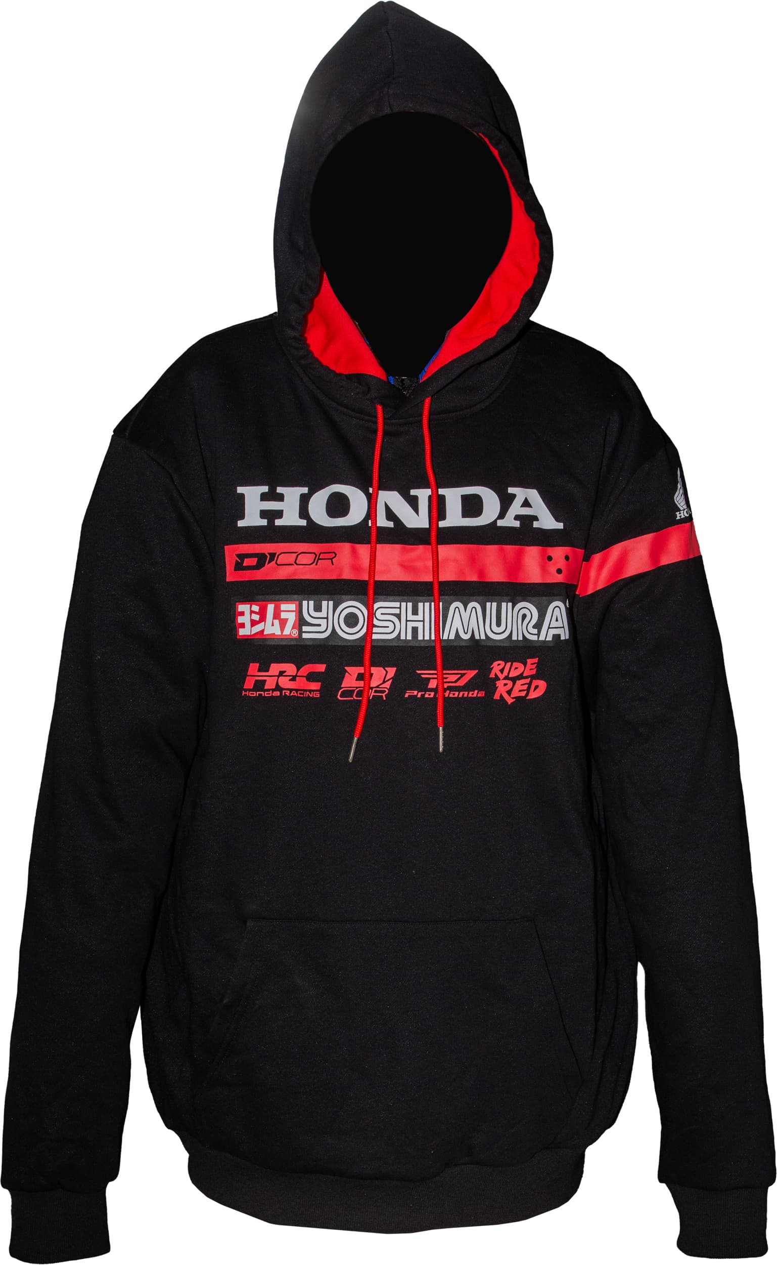 D-Cor Honda FACTORY2 Sweatshirt Black 2X