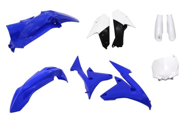 POLISPORT REPLICA PLASTIC KIT,FULL KIT YAMAHA OEM COLOR