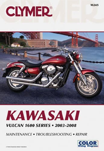 CLYMER SERVICE MANUAL KAWASAKI VULCAN 1600 SERIES