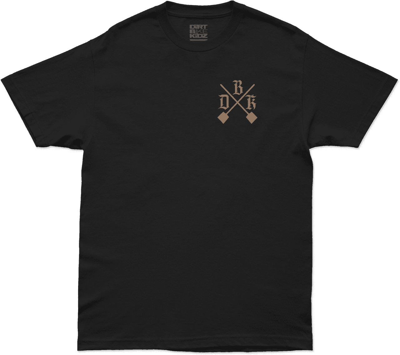 Dbk Camo Shovels Tee Black MD