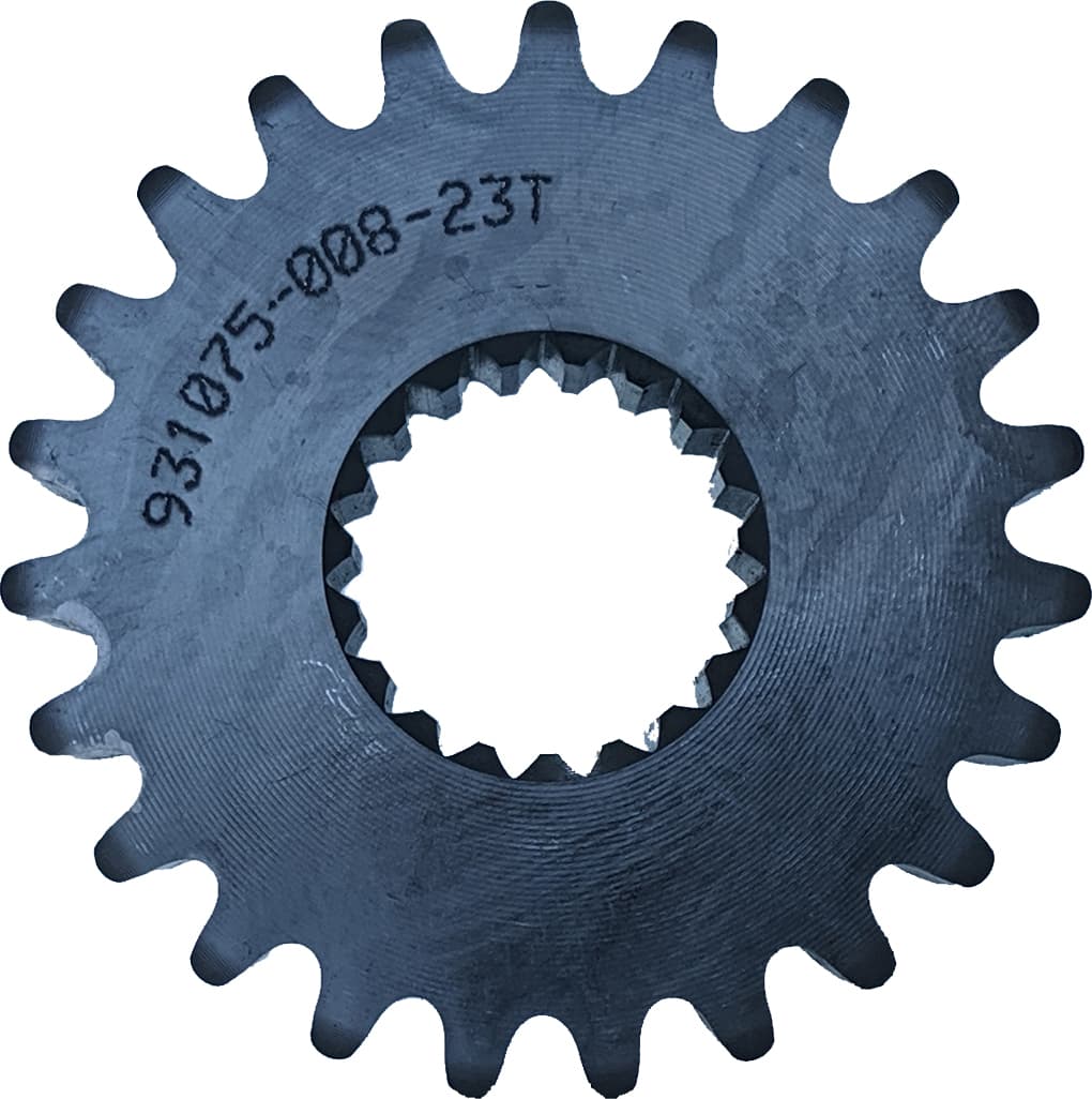 23T TOP SPROCKET 19T SPLINE 3/4" HYVO (13W)