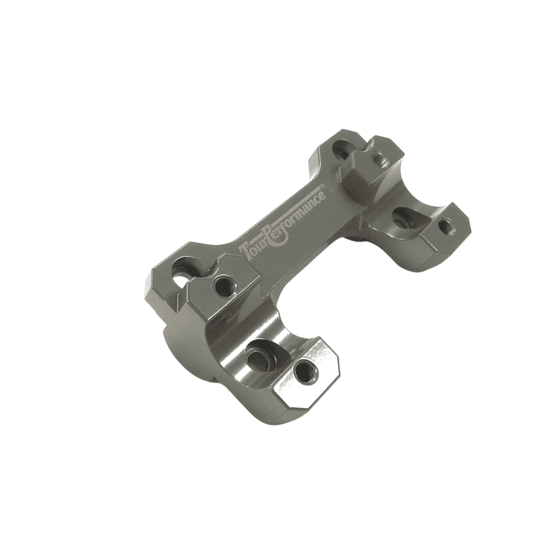 Helibars Handlebar Risers Silver Yamaha