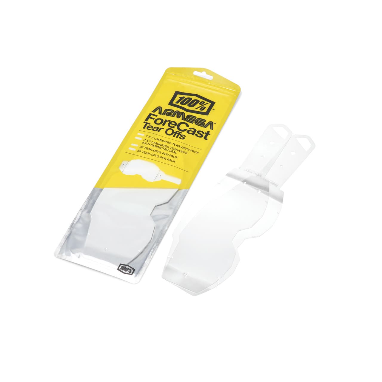 100-PERCENT Armega/Armatic Forecast Laminated Tear-Offs 2 X 7 Pack