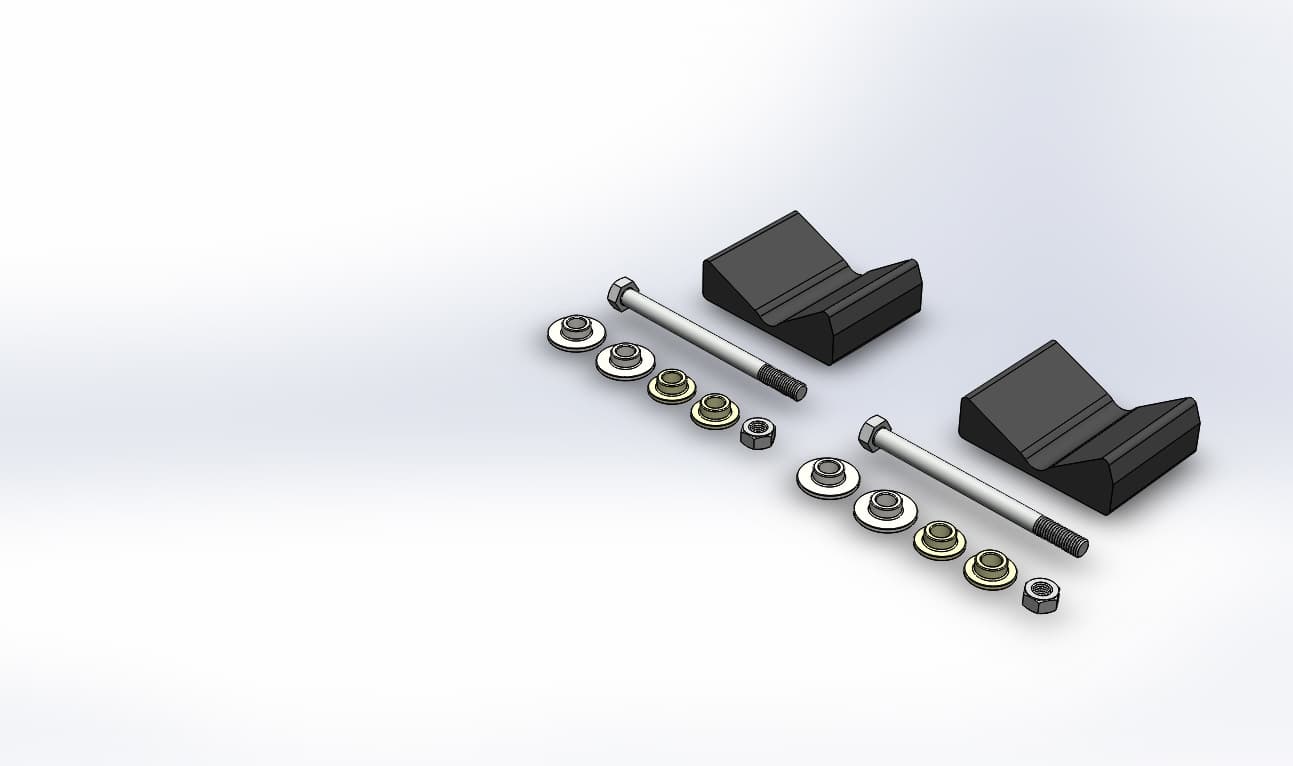 Pr /Sly Dog Mount Kit Polaris Pro 10MM
