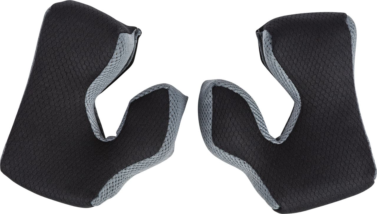 Fly Racing Formula Cheek Pad Black/Cool Grey SM 35MM