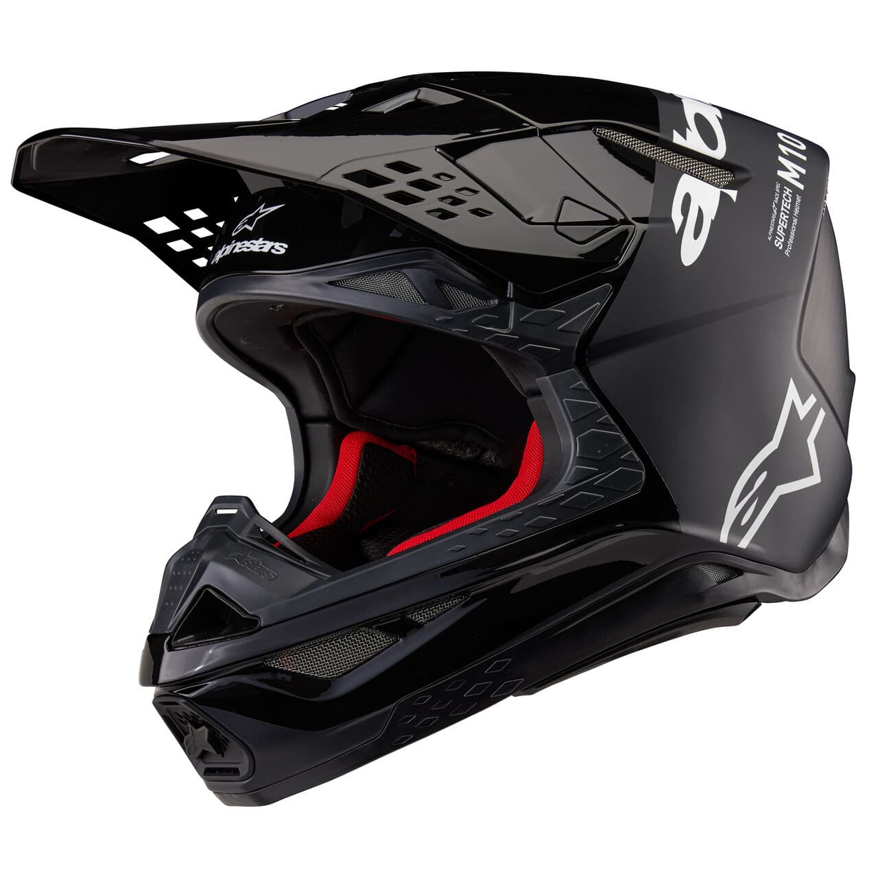 Alpinestars Supertech S-M10 Flood Helmet Black/Dark Grey M&G XL