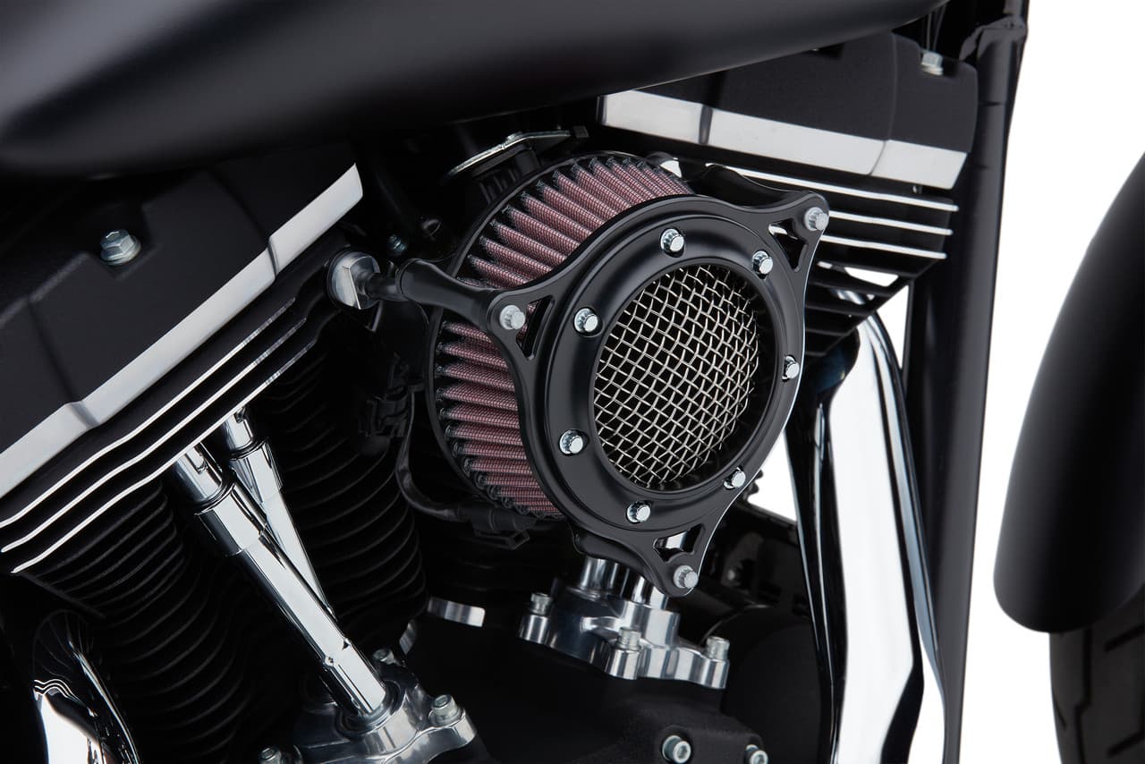 Cobra Rpt Air Intake System Black / Black Sportster 91-22