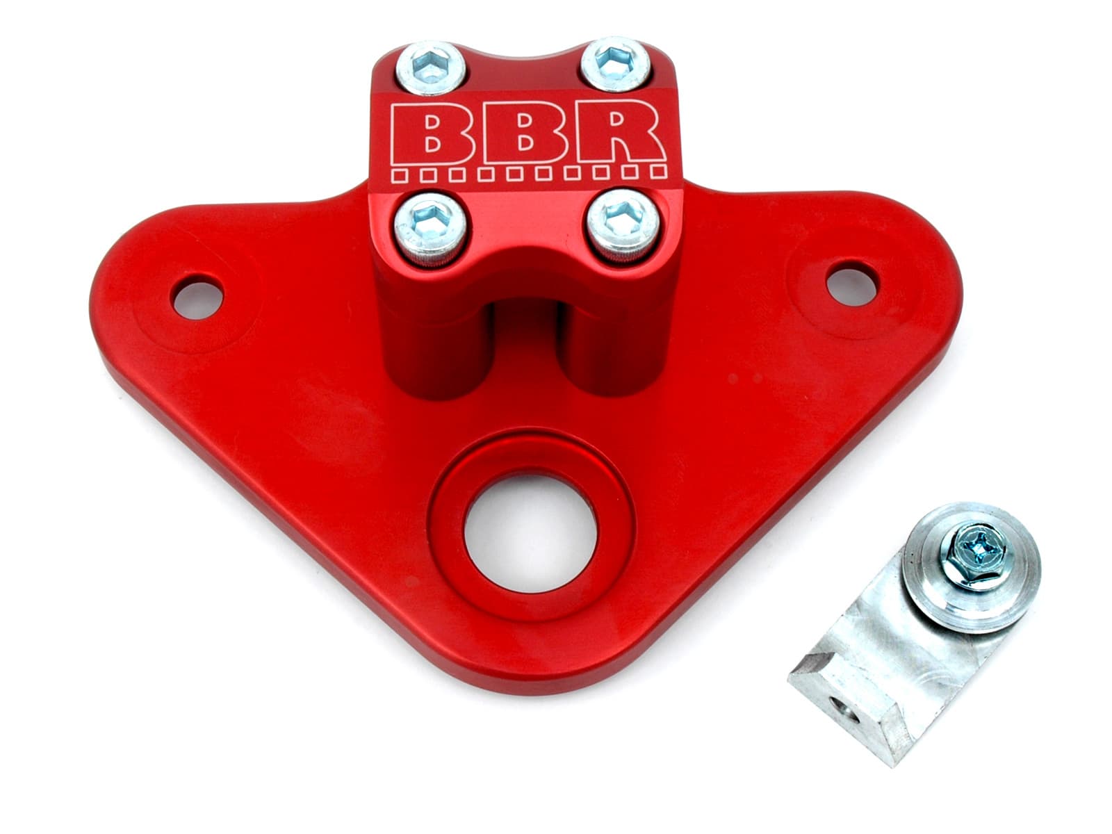 Bbr Triple Clamp Standard Bar Red