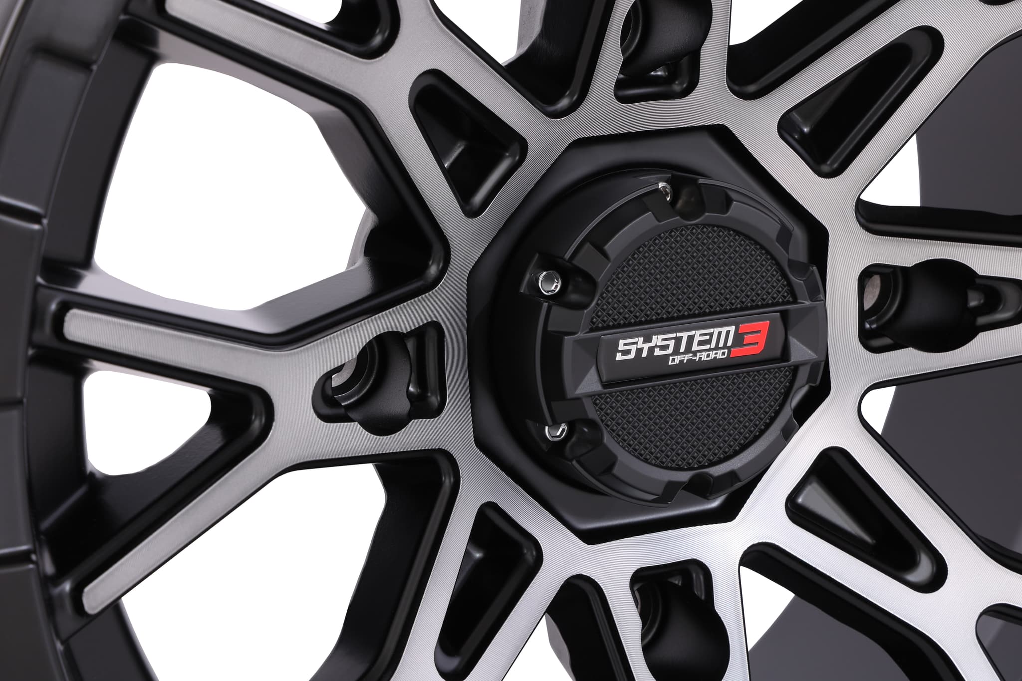 System 3 ST6 Wheel 12X7 2+5 (-47MM) 4/110 Matte Dark Tint