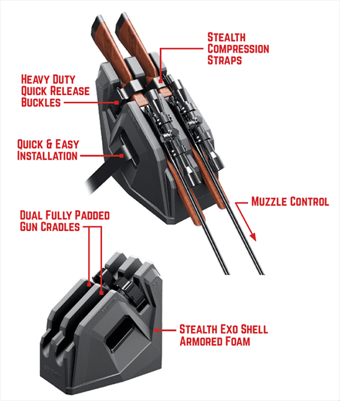 Seizmik Cab On Seat Gun Holder