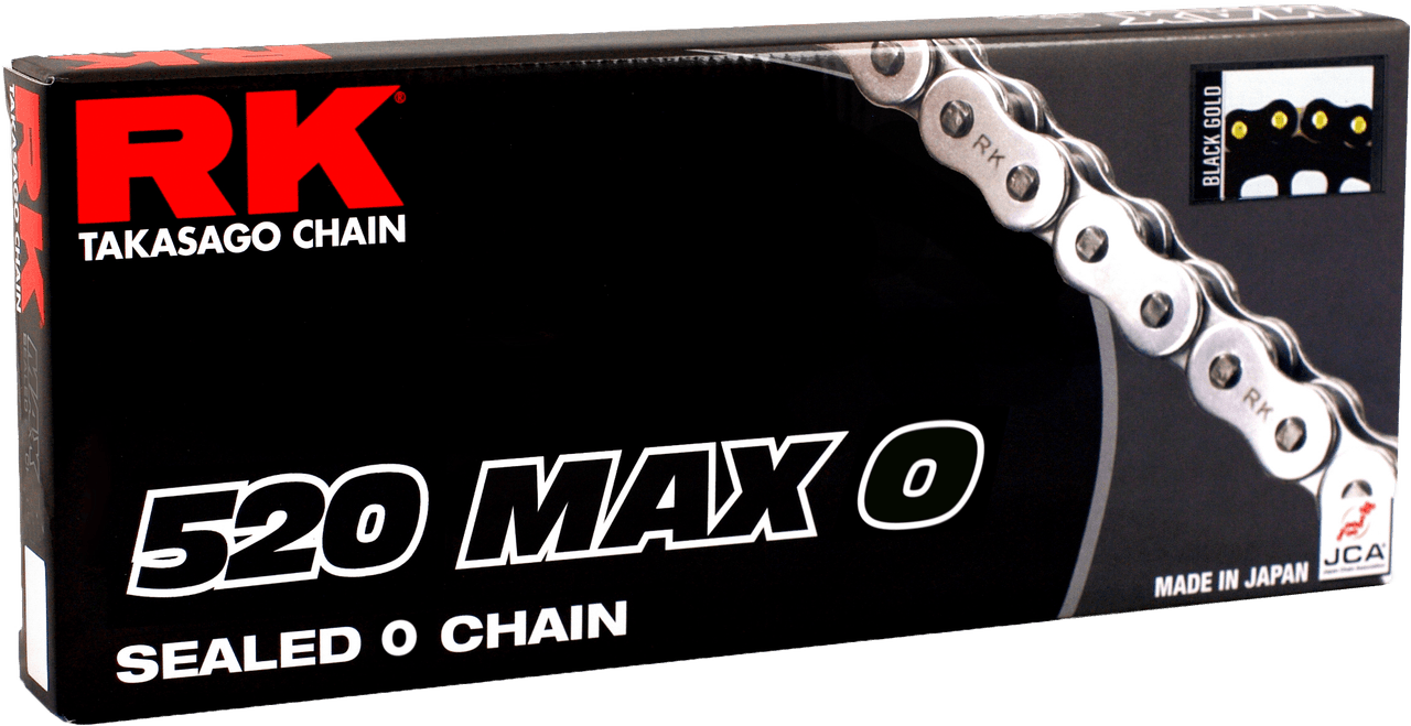 Rk Excel 520MAXO Drive Chain Black/Gold 520 X 120