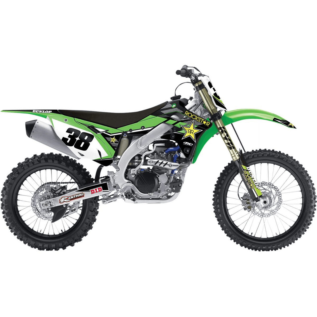FX 16 ROCKSTAR COMPLETE SHROUD/TRIM/LOWER FORK GRAPHIC KIT