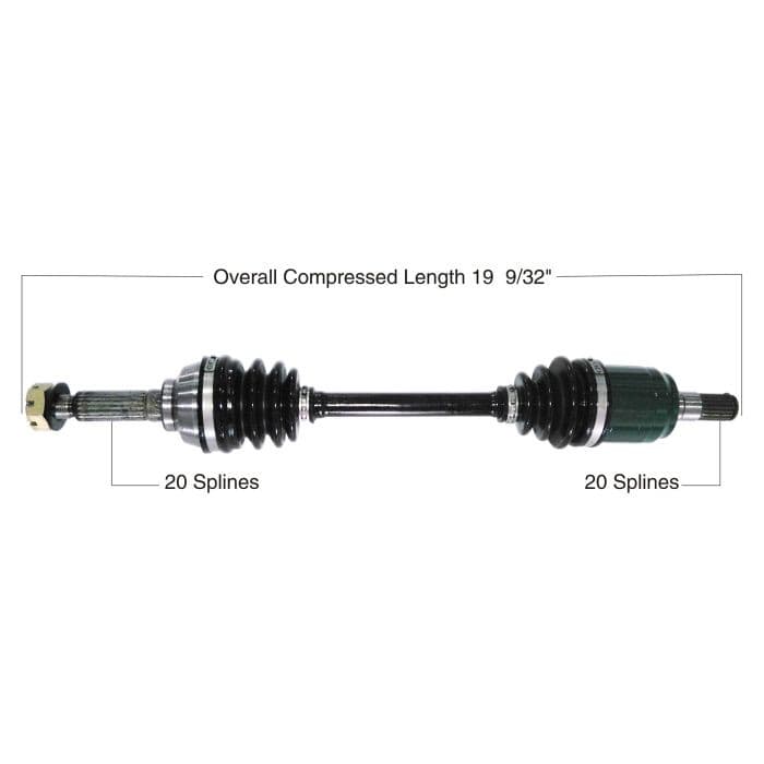 TYTANEUM OE REPLACEMENT CV AXLE SUZUKI FRONT LEFT