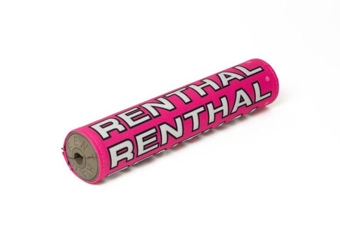 RENTHAL SX PAD 10IN PINK/WHITE RETRO