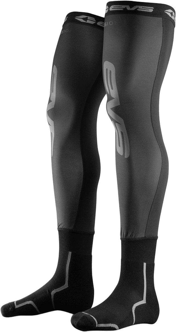 EVS Fusion Sock/ Sleeve Combo Black LG/XL