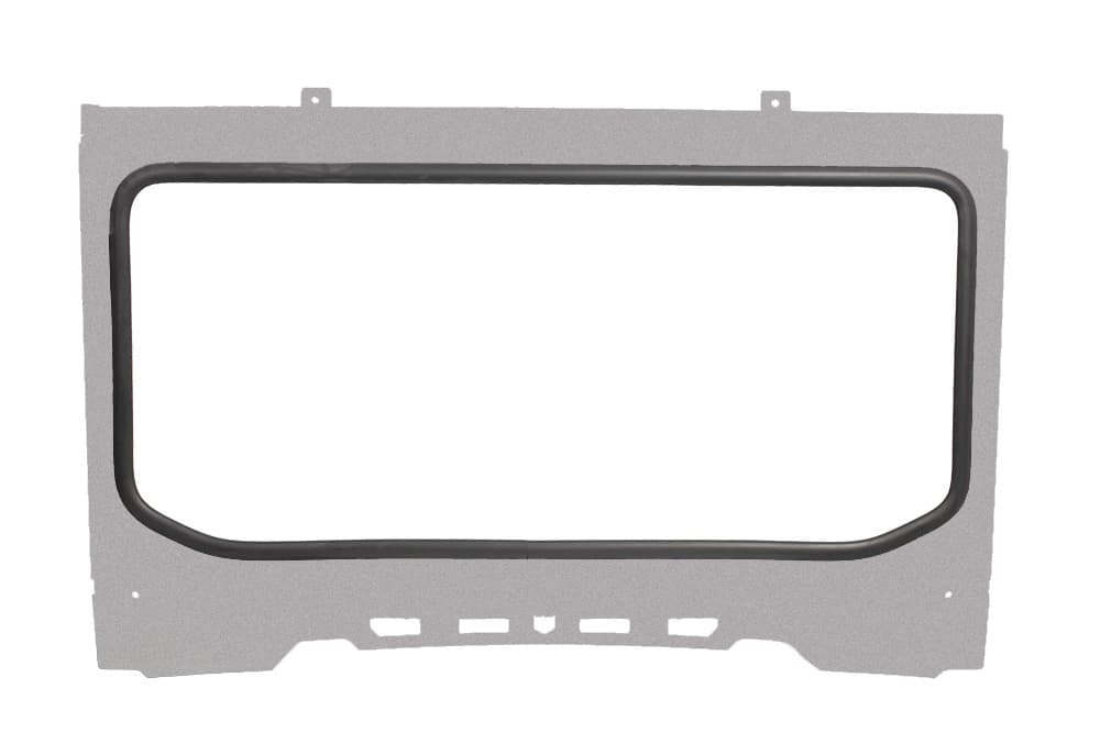 Pro Armor Front Windshield Sparkle Silver Metallic