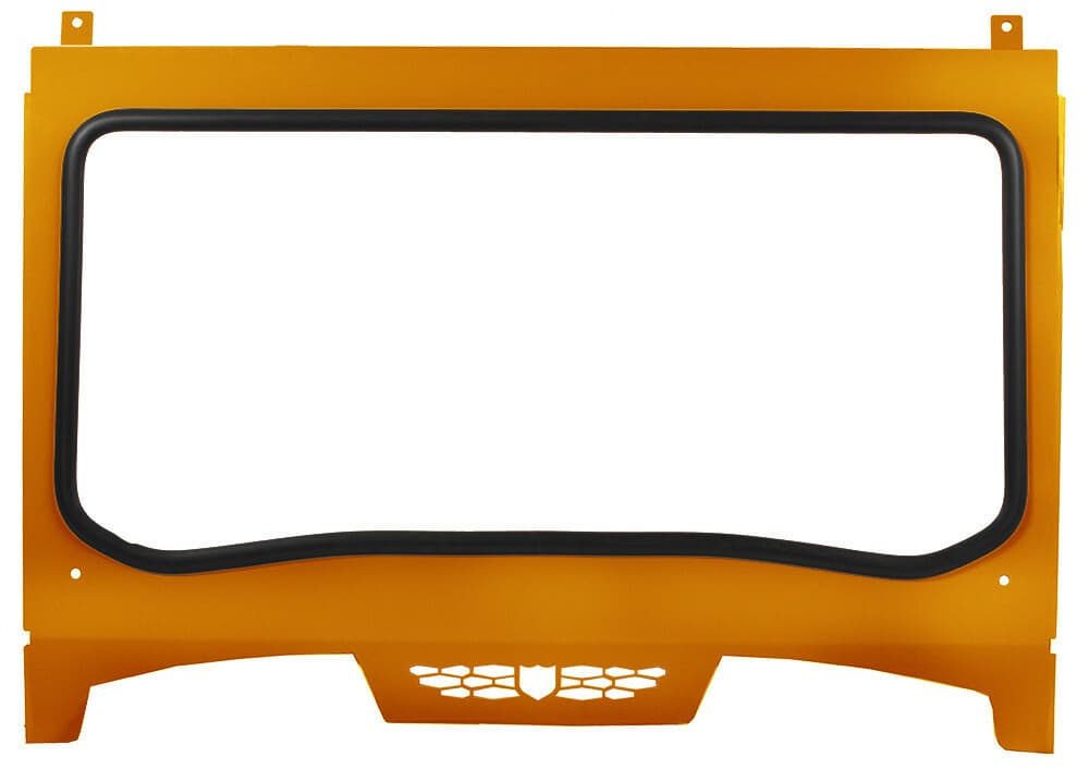 Pro Armor Asylum Front Windshield W/Pckt Orange Rust Metallic