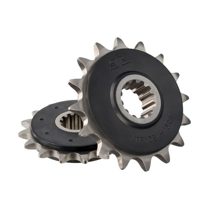 FRONT CS SPROCKET W/RUBBER 16T-520 HON
