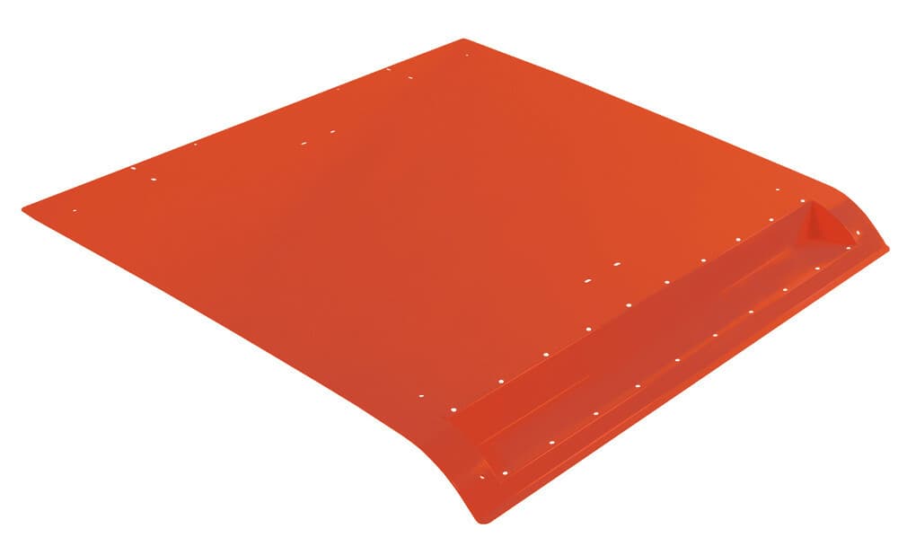 Pro Armor Asylum Roof W/Light Bar Pocket Orange Rust Metallic