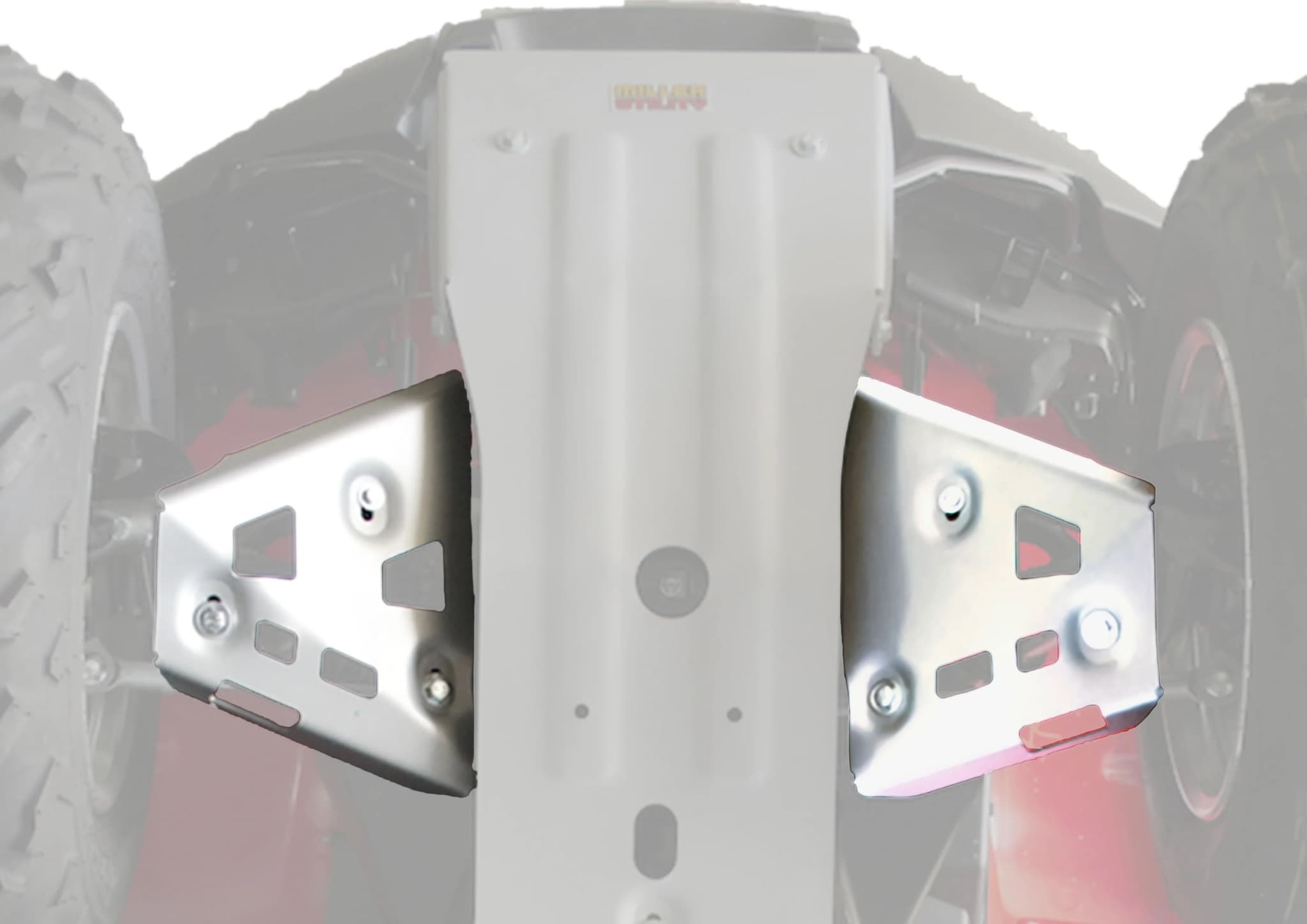 ALLOY FRONT A ARM GUARDS HON