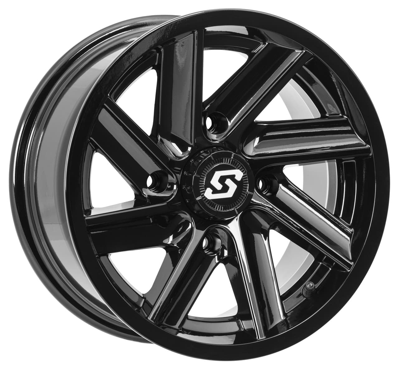 Sedona Chopper Wheel 14X7 4/156 4+3 (+5MM) Black