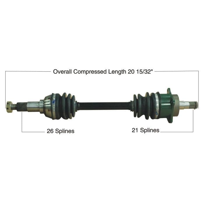 TYTANEUM OE REPLACEMENT CV AXLE CAN-AM FRONT