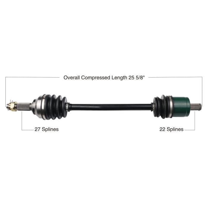 TYTANEUM OE REPLACEMENT CV AXLE JOHN DEERE FRONT LEFT