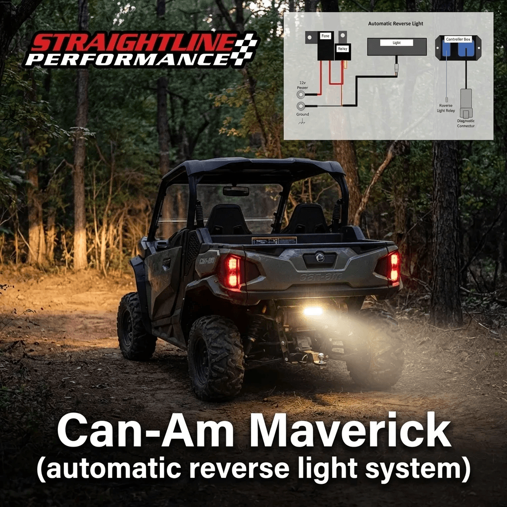 Straightline Smart Wire Reverse Light Kit Single Light Can