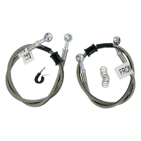 YAMAHA FRONT BRAKE LINE KIT 99-02 YZF-R6 TWO-LINE RACER