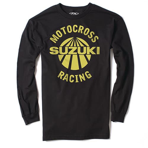 FACTORY EFFEX SUZUKI VET LONG SLEEVE T-SHIRT / BLACK L