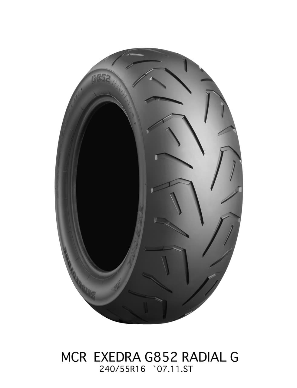 Bridgestone Tire Exedra G852-F Rear 200/50R17 75V Radial TL