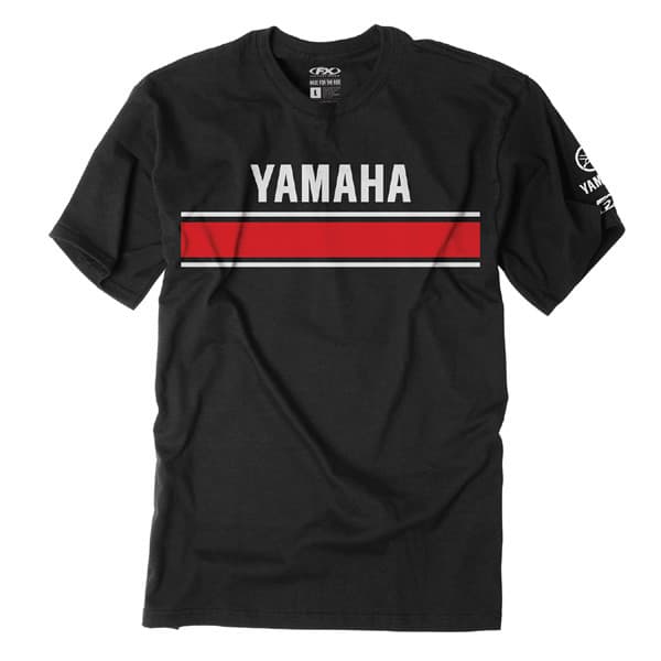 FACTORY EFFEX YAMAHA RETRO T- SHIRT / BLACK (L)
