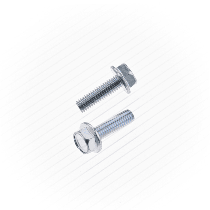 Bolt 10MM Hex Head Flange Bolts 6X1.0X20MM 10/Pack