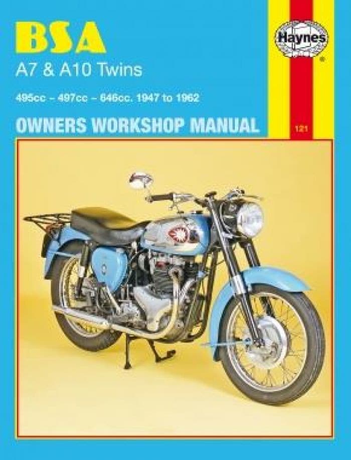 BSA A7 & A10 TWINS, '47-'62 HAYNES MANUAL