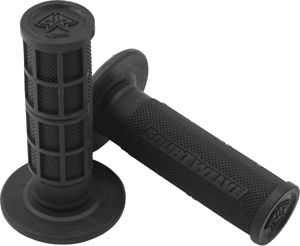 Four Twelve Pee Wee / Pit Bike Mini Grips 7/8" (Black)