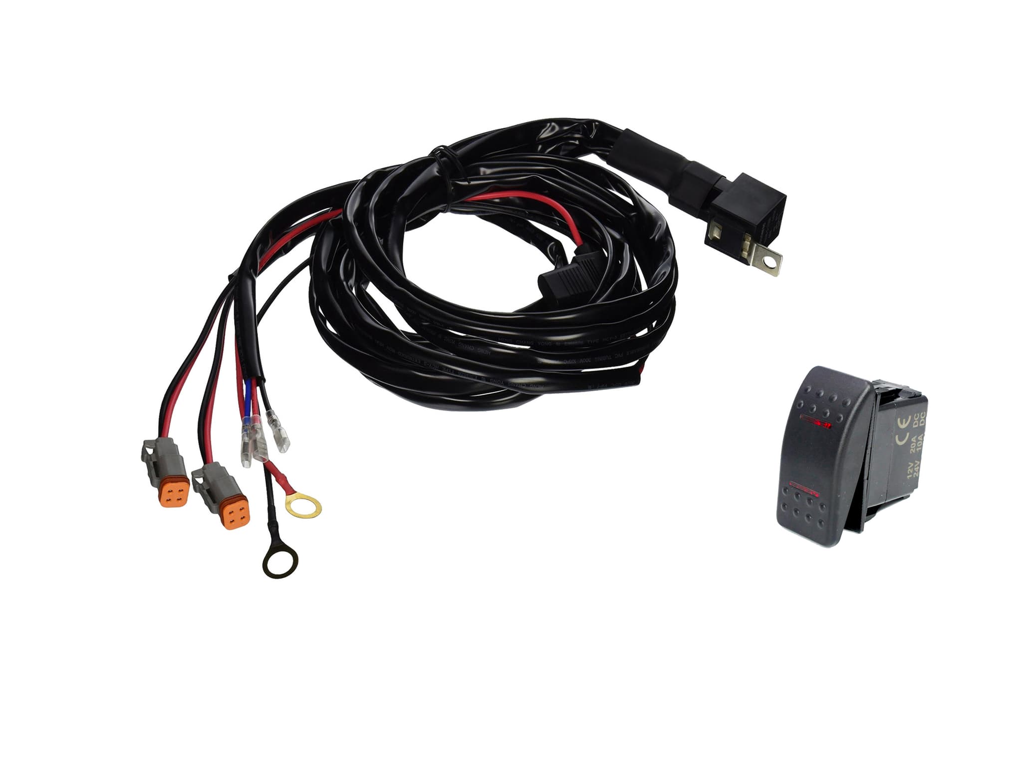 Tiger Lights Dual Light Harness 4 Pin
