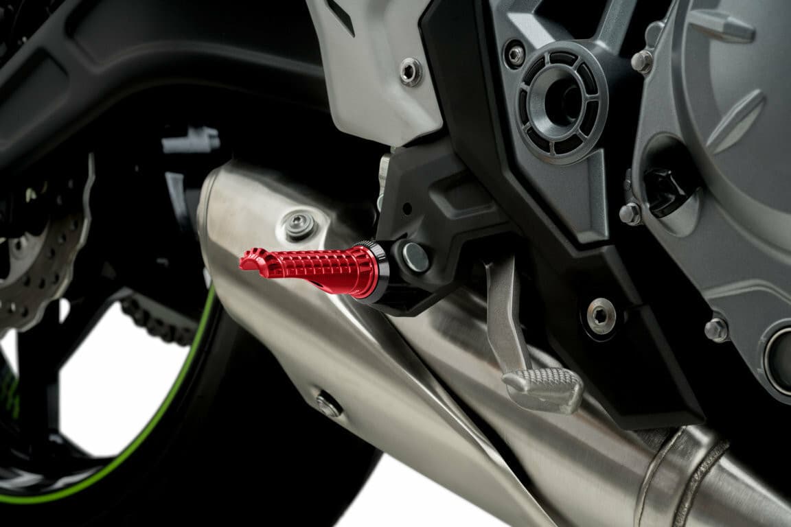 Puig Footpegs R-Fighter Red Pair