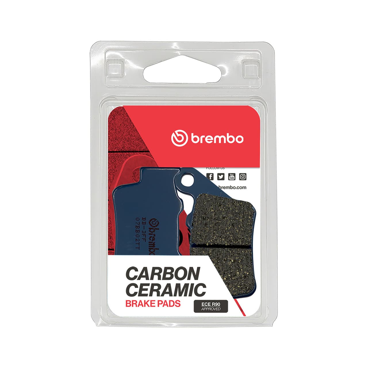 Brembo Prime TT Brake Pads Carbon Ceramic