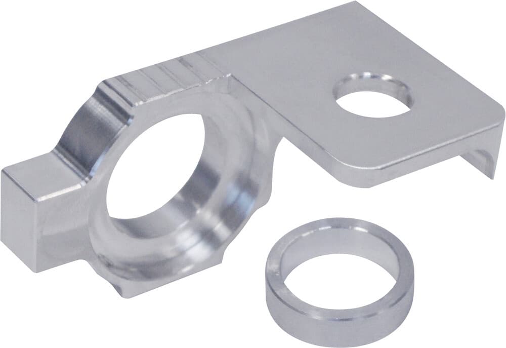 Modquad Axle Flag Mount (Silver) KTM/Husqvarna 250-450 20/25MM Axle