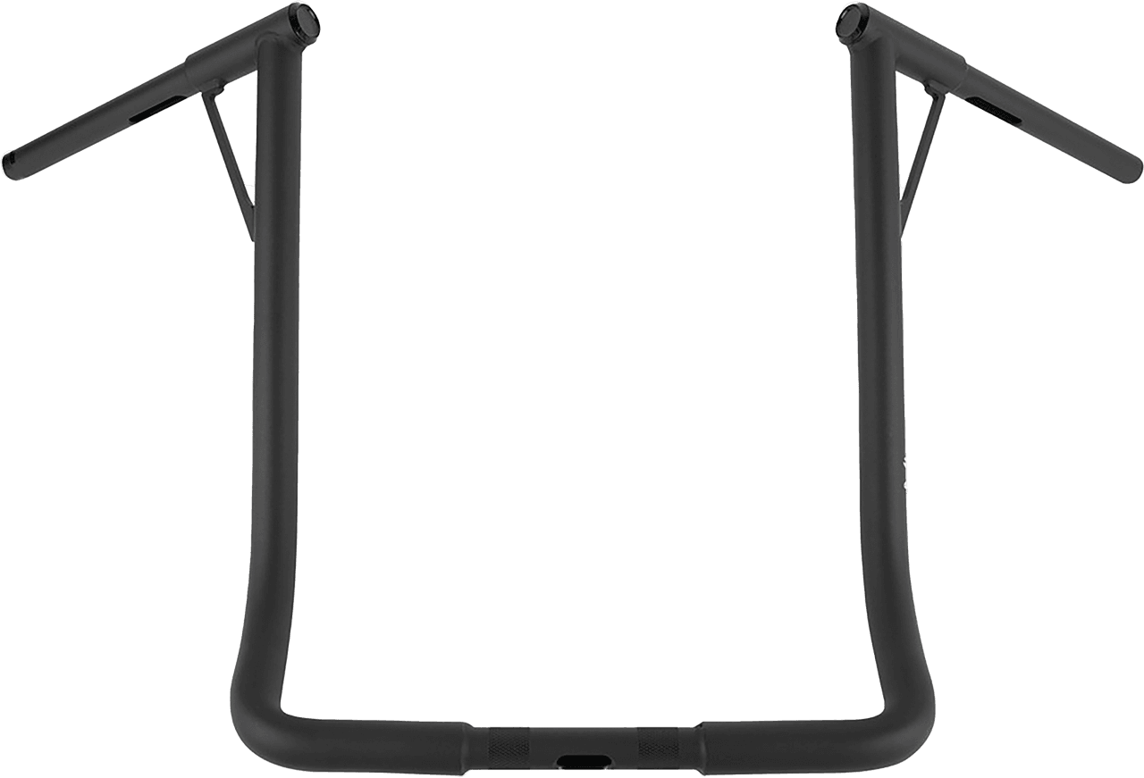 Burly Brand Louie-Bagger 19"BAR 1.25" Tbw Matte Black