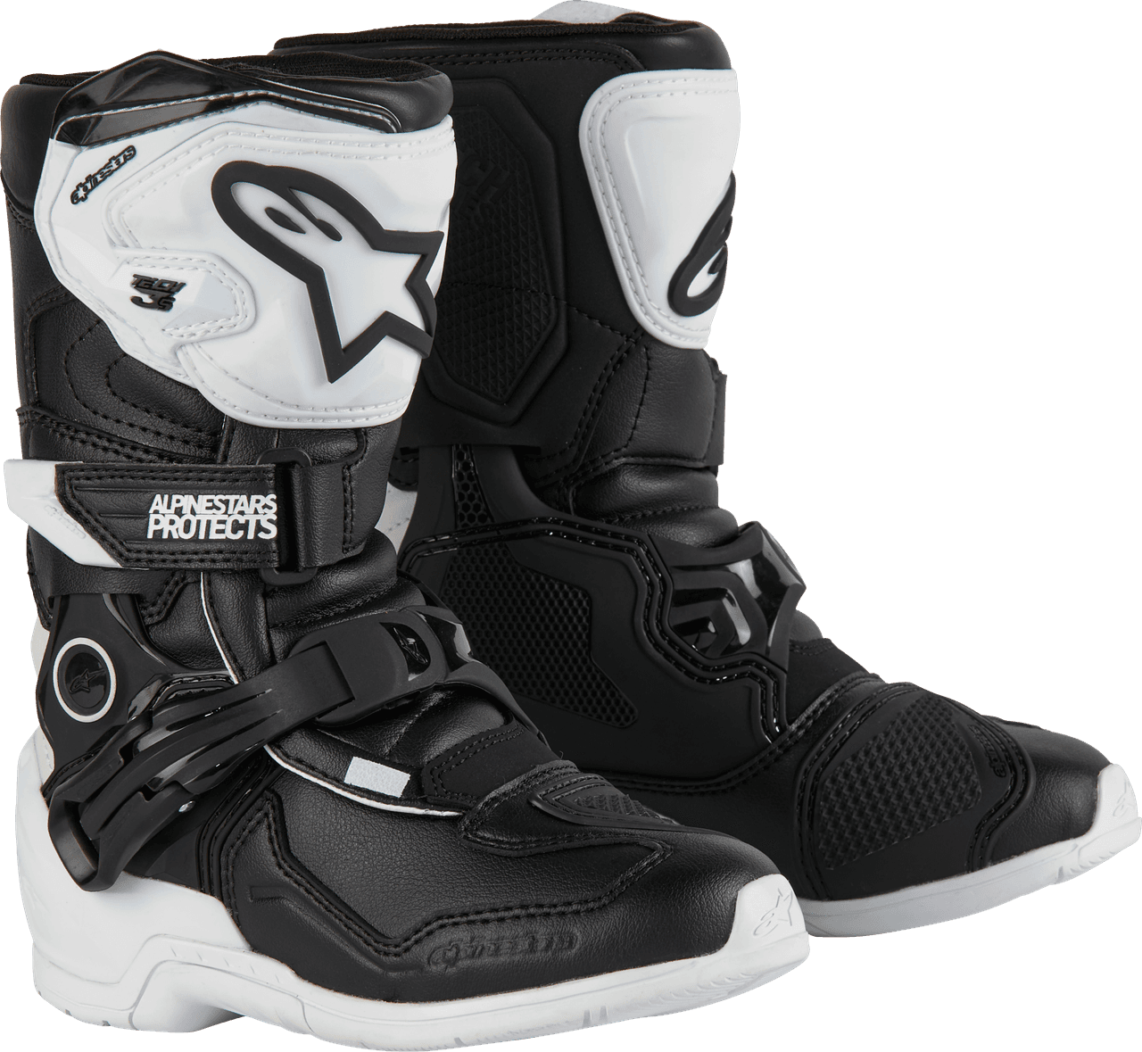 Alpinestars Tech 3S Kids Boots White/Black Size 1