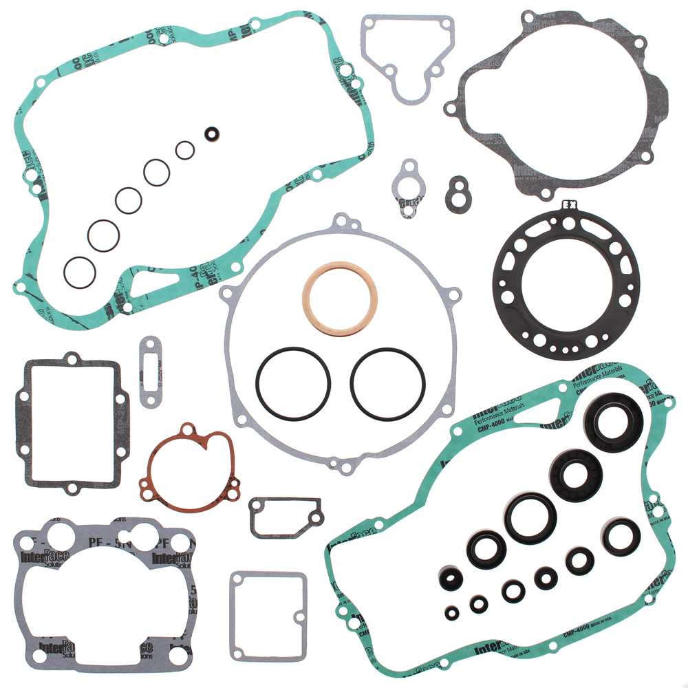 Vertex Complete Gasket Set With Oil Seals
