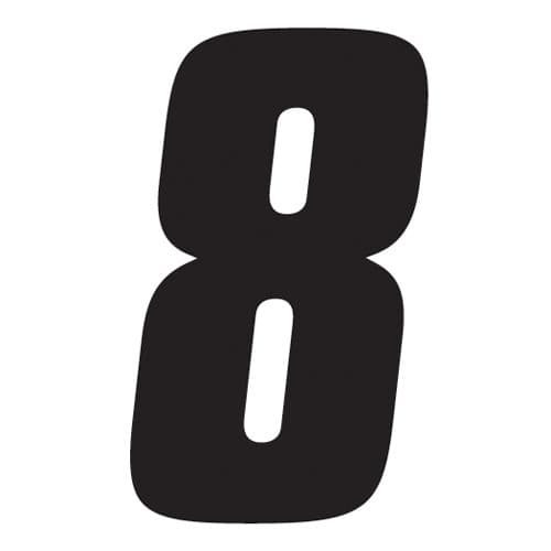 FX 2015 NUMBERS FACTORY 6" BLACK 8