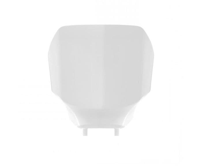 POLISPORT REPLICA PLASTIC,NUMBER PLATE YAMAHA WHITE