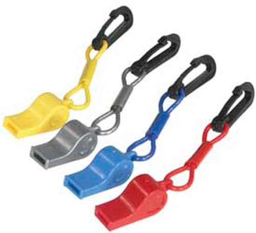Atlantis Whistle W/Clip Yellow