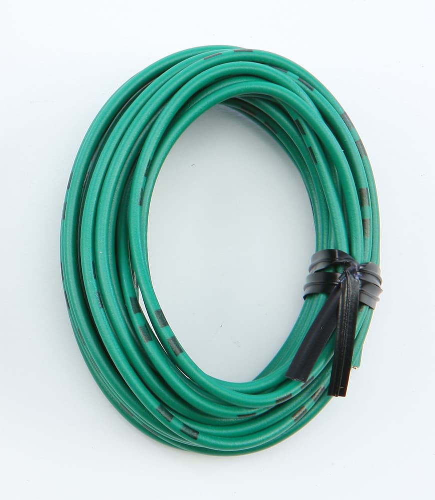 Shindy Electrical Wiring Green 13' 14A/12V 13'