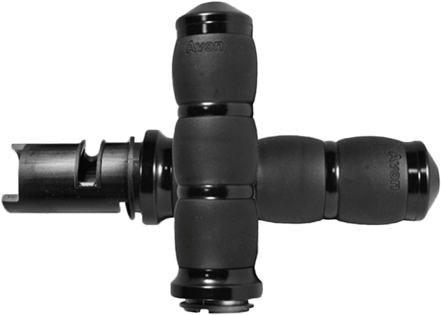 Avon Velvet Air Black Twist Grip