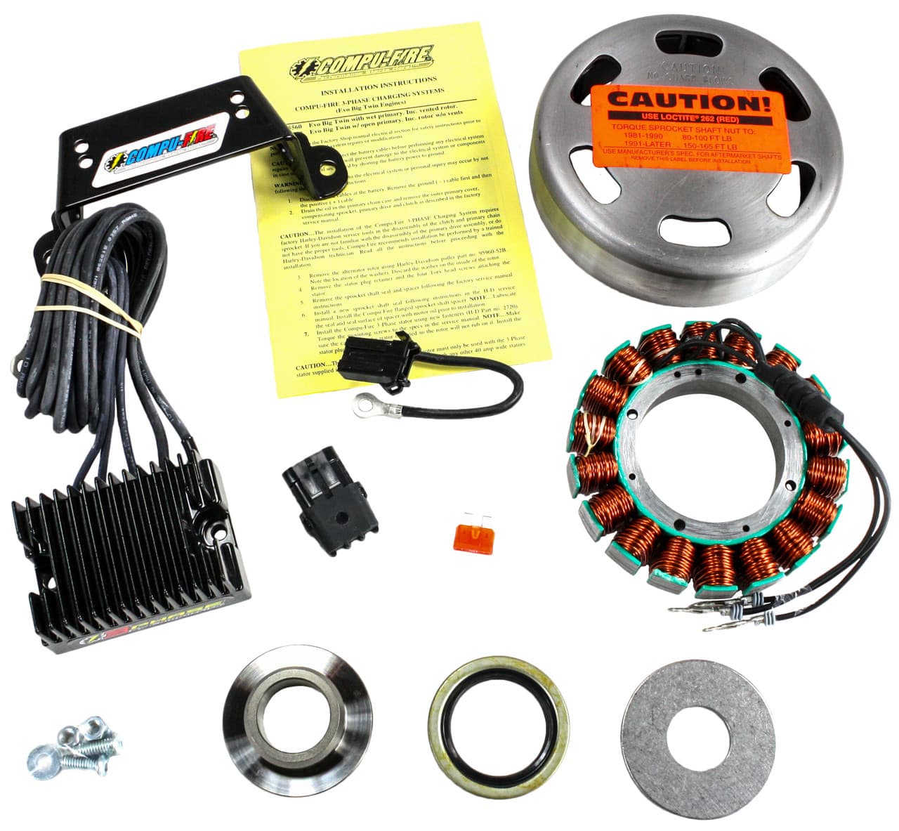 Compufire Charging System 40 Amp Vented Rotor `81-99 Bt